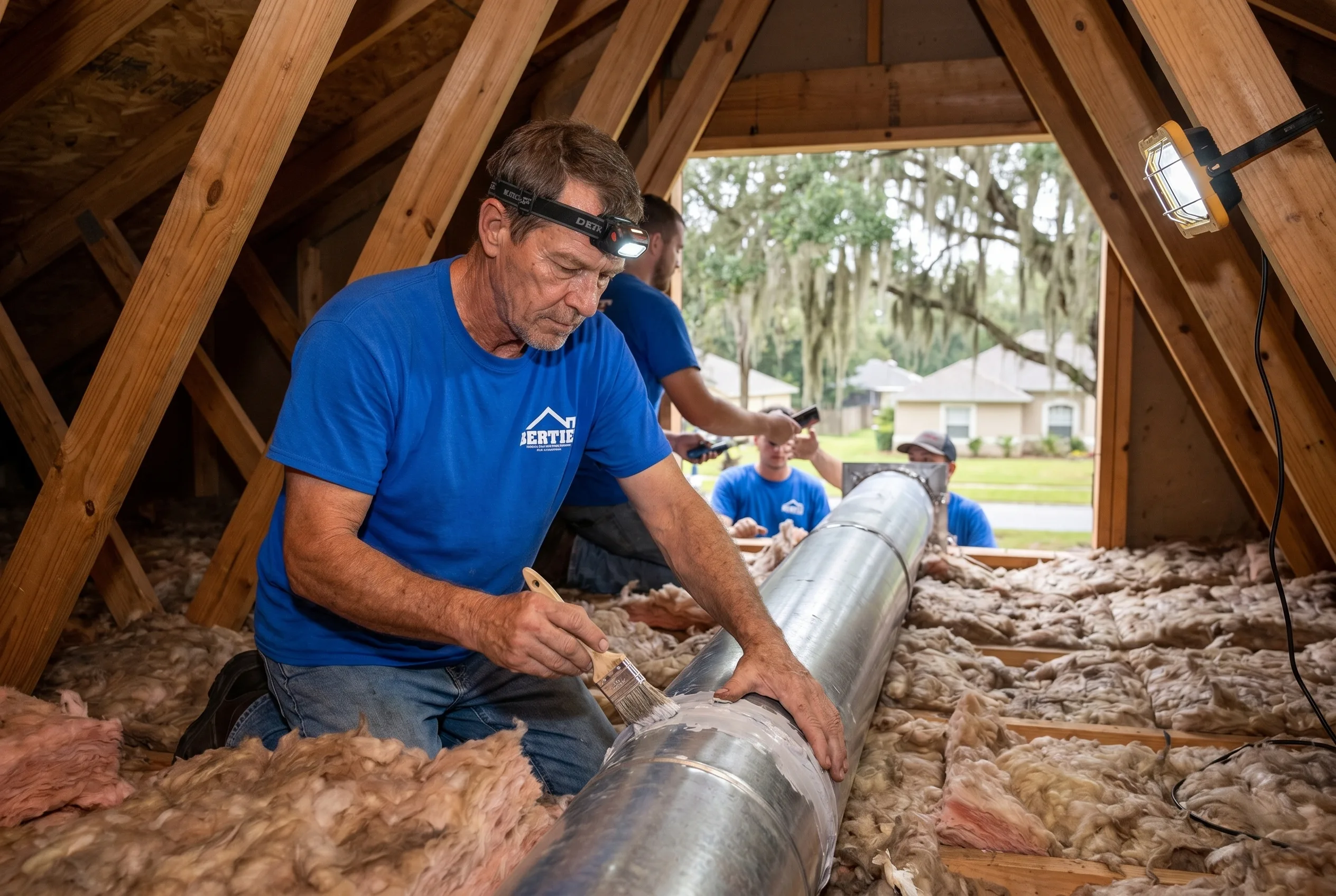 Ductwork by Bertie Air in Gainesville, Florida